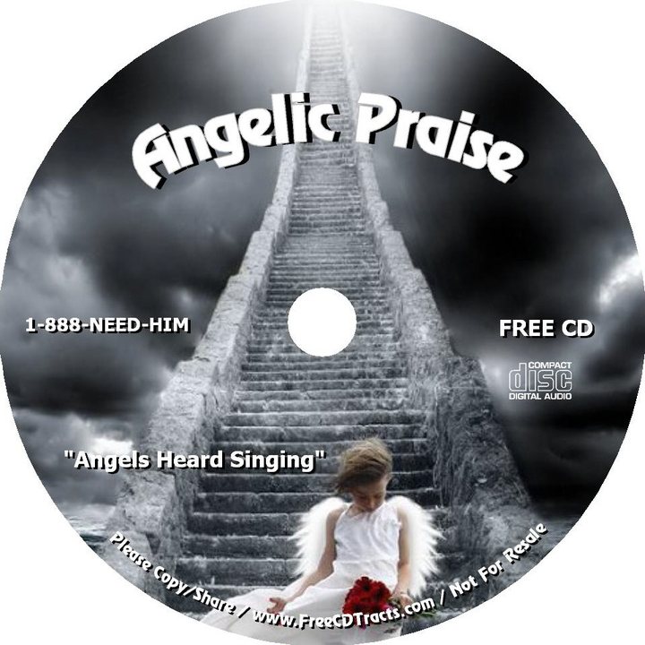CD label: Angelic Praise - Angels Heard Singing