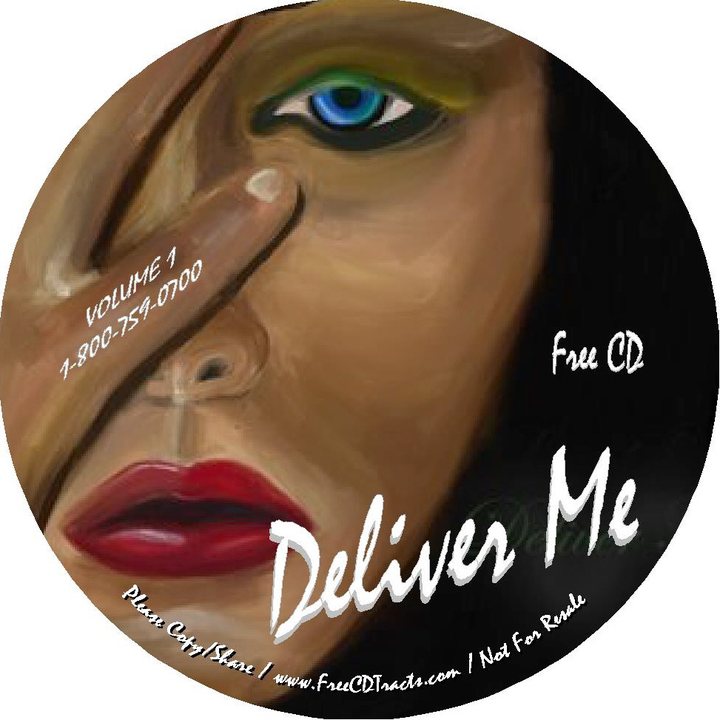CD label: Deliver Me - Being Set Free