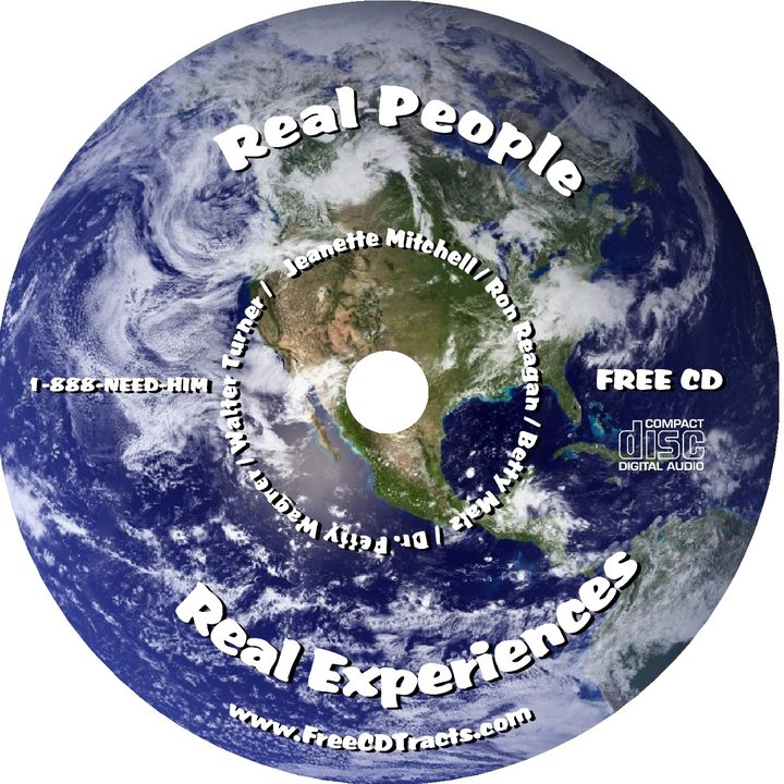 CD label: Real People - Real Experiences